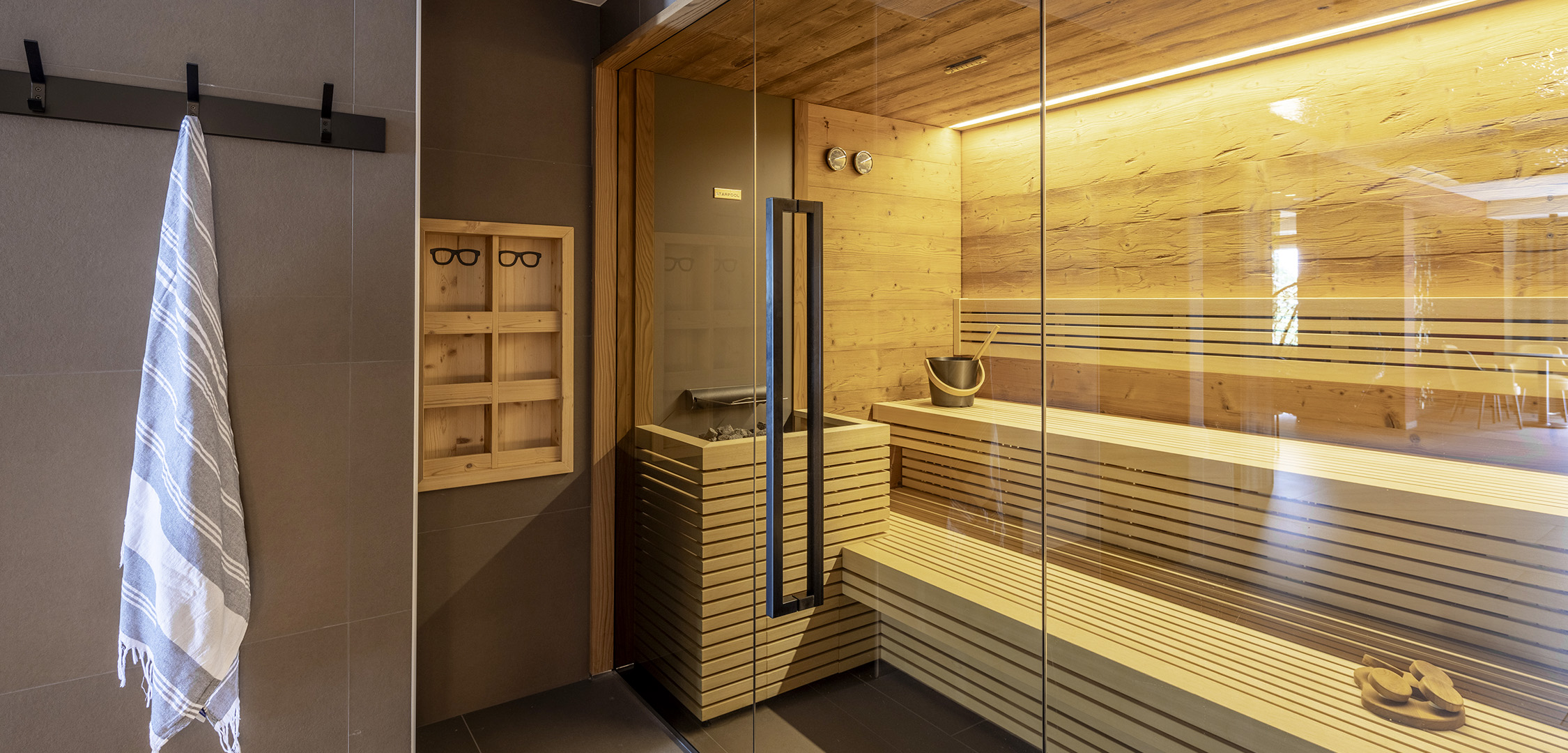 Sauna di un hotel