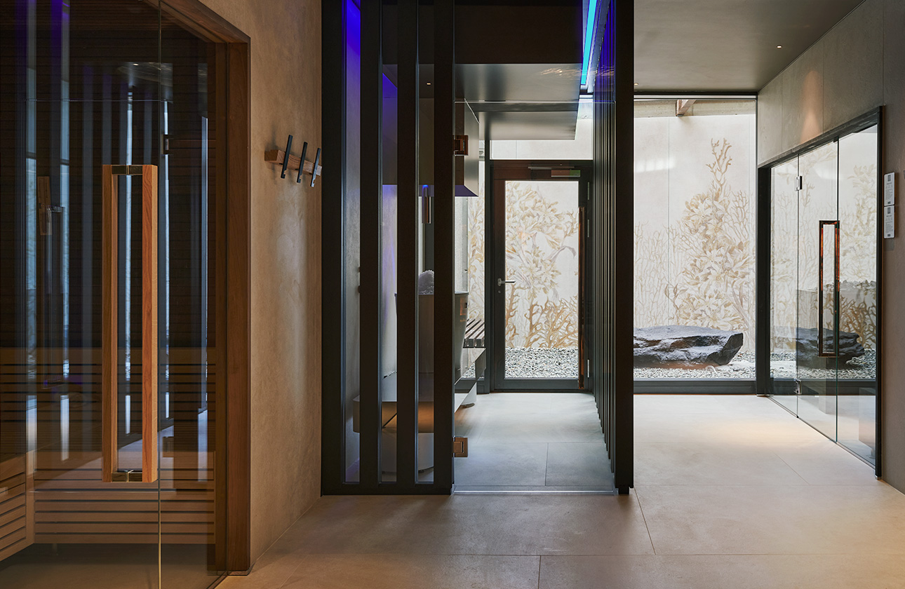 Centro benessere di un hotel