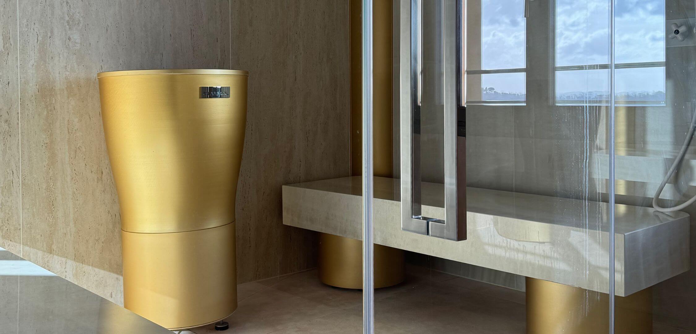 steam room villa petriolo